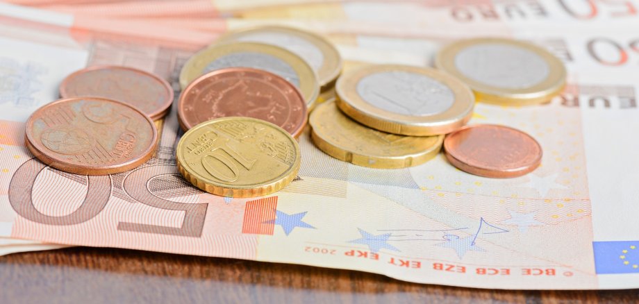 Money euro coins and banknotes Money euro coins and banknotes