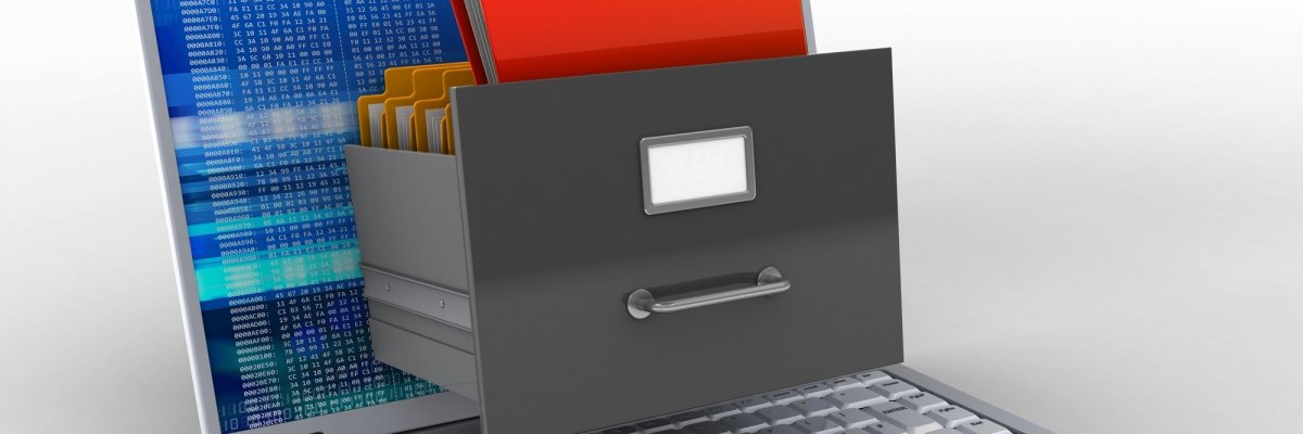 3d illustration of laptop over white background with digital screen and archive 3d illustration of laptop over white background with digital screen and archive