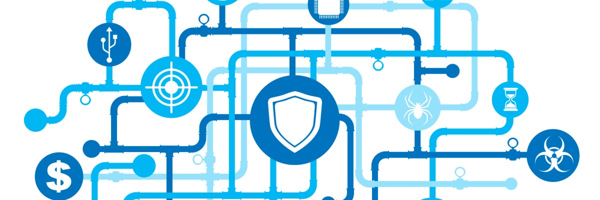 Silhouette of business Working and Antivirus Concept